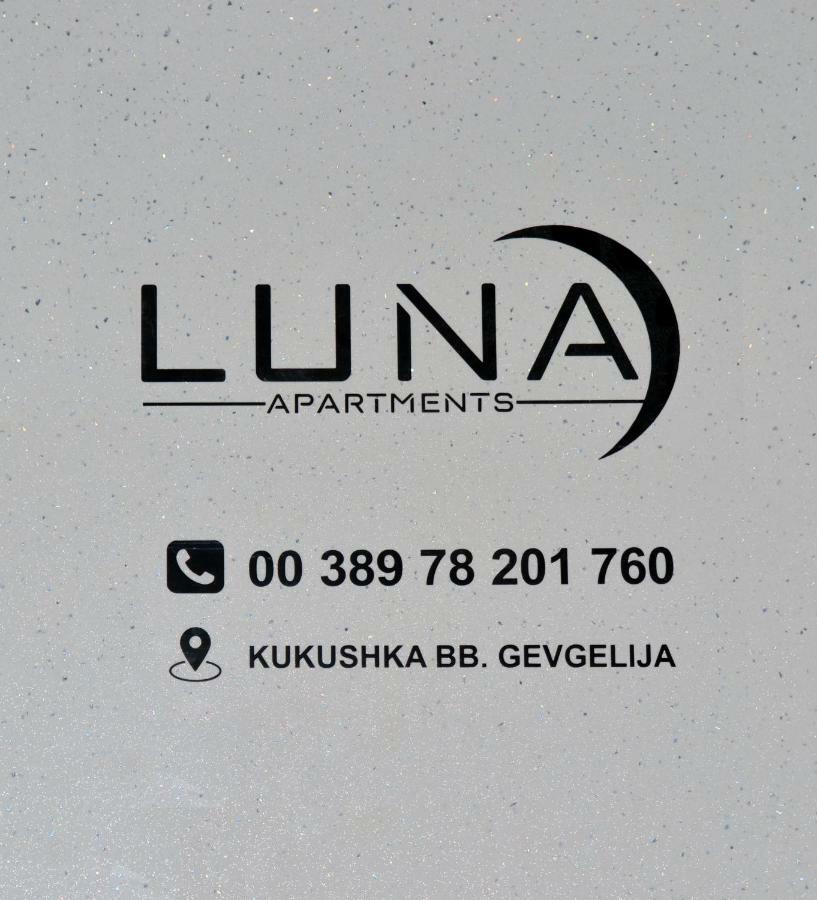 Luna Apartments Gevgelija Exterior foto